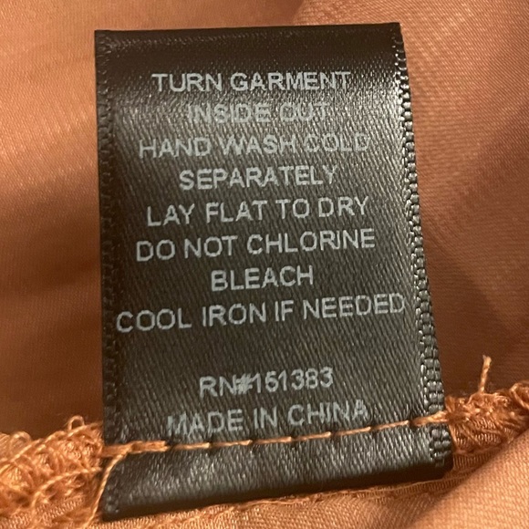 New! CURRENT AIR LOS ANGELES SWEATER TOP MIDI DRESS BURNT ORANGE SIZE XS - Picture 11 of 11